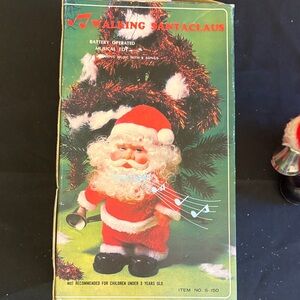 Walking Santa Claus Toy